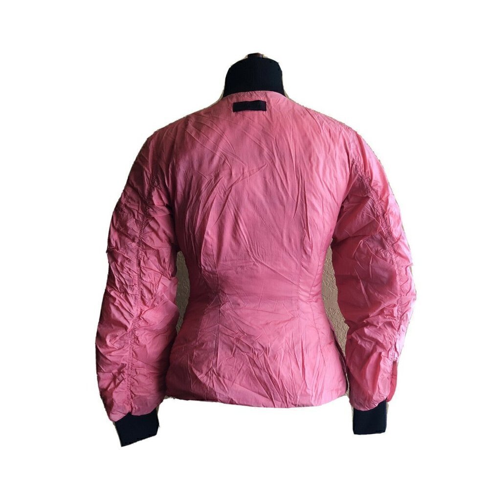 Diesel W-BLANKYT GIACCA Pink Nylon Puffer Jacket S - Picture 4 of 12